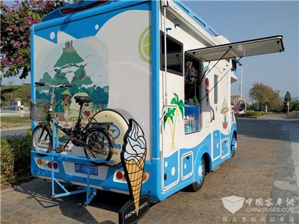 FRP XPS Ice Cream Pohyblivý Truck Panel